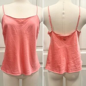 Y2K Victoria’s Secret Silk Blend Pastel Pink Vintage Camisole Tank Top M
